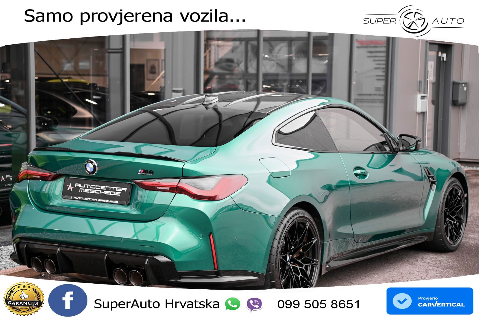 BMW M4 Competition 3.0 (510 KS) Steptronic