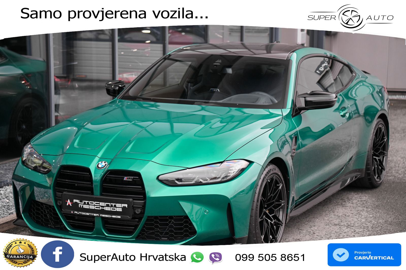 BMW M4 Competition 3.0 (510 KS) Steptronic
