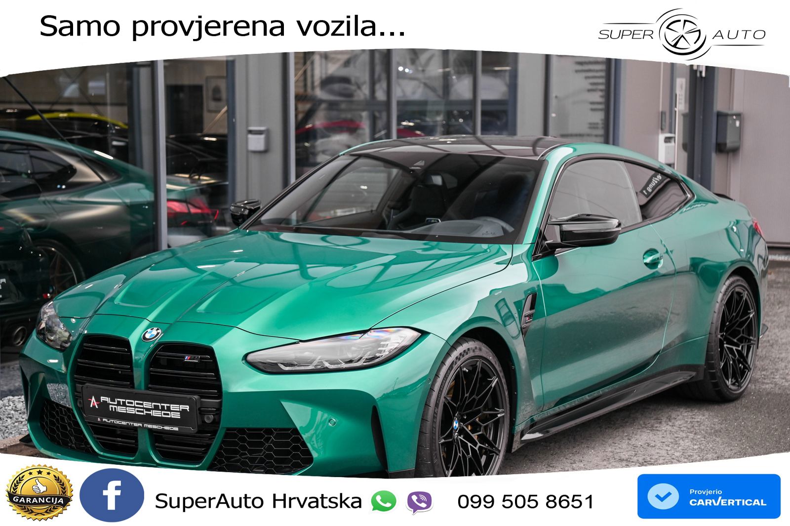 BMW M4 Competition 3.0 (510 KS) Steptronic
