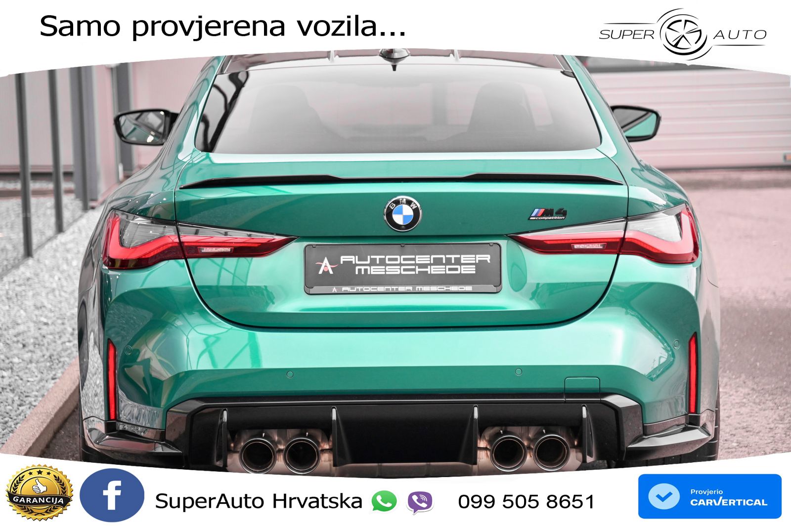 BMW M4 Competition 3.0 (510 KS) Steptronic