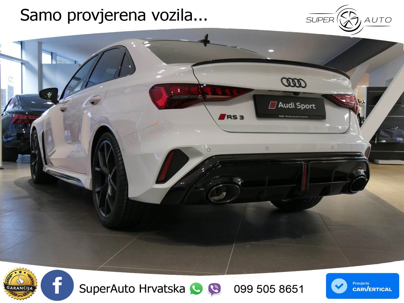 Audi RS3 Sedan 2.5 TFSI (400 KS) quattro S tronic LED+ACC