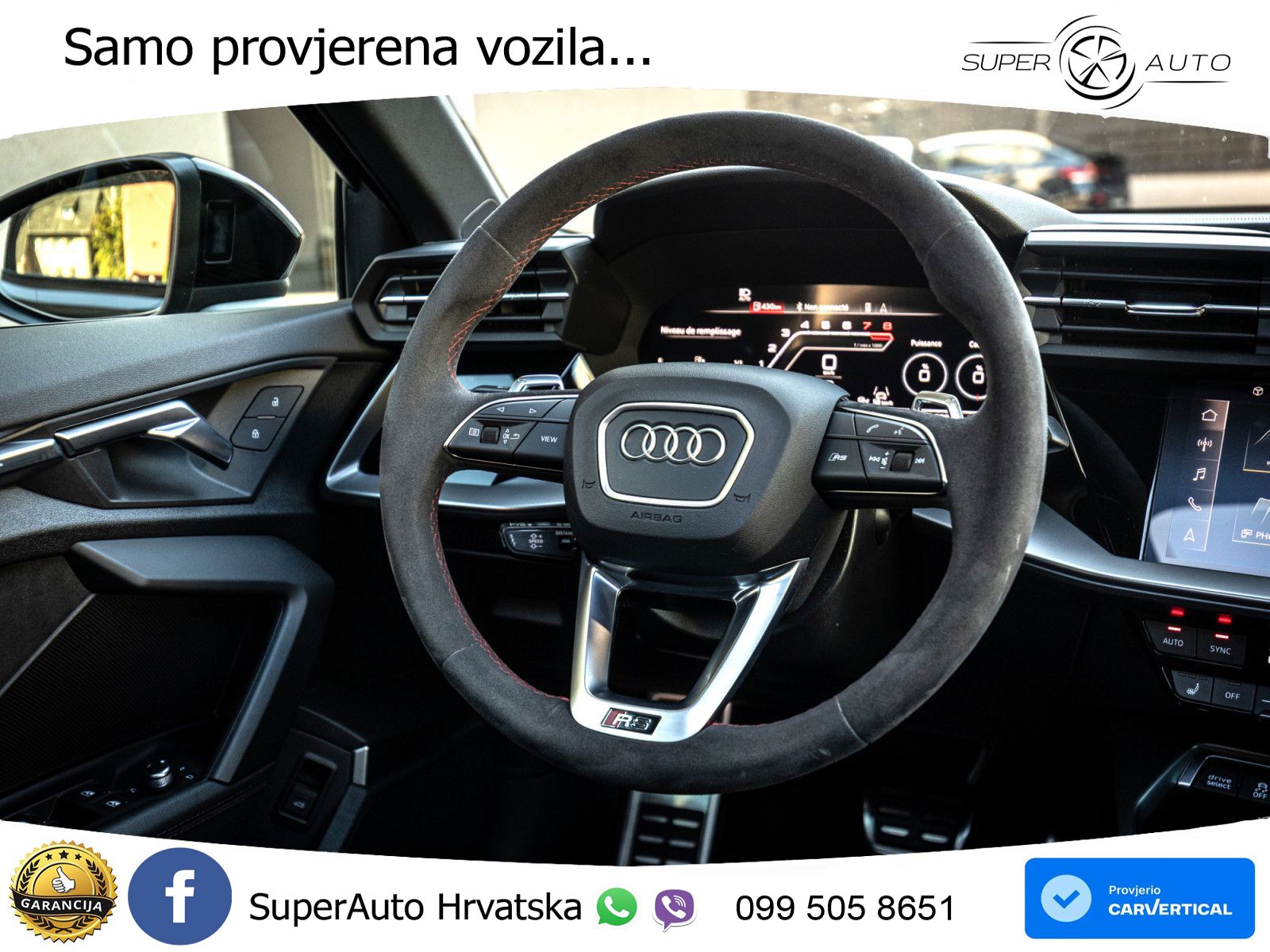 Audi RS3 Sportback 2.5 TFSI (400 KS) quattro S tronic LED+GR SJED+ACC