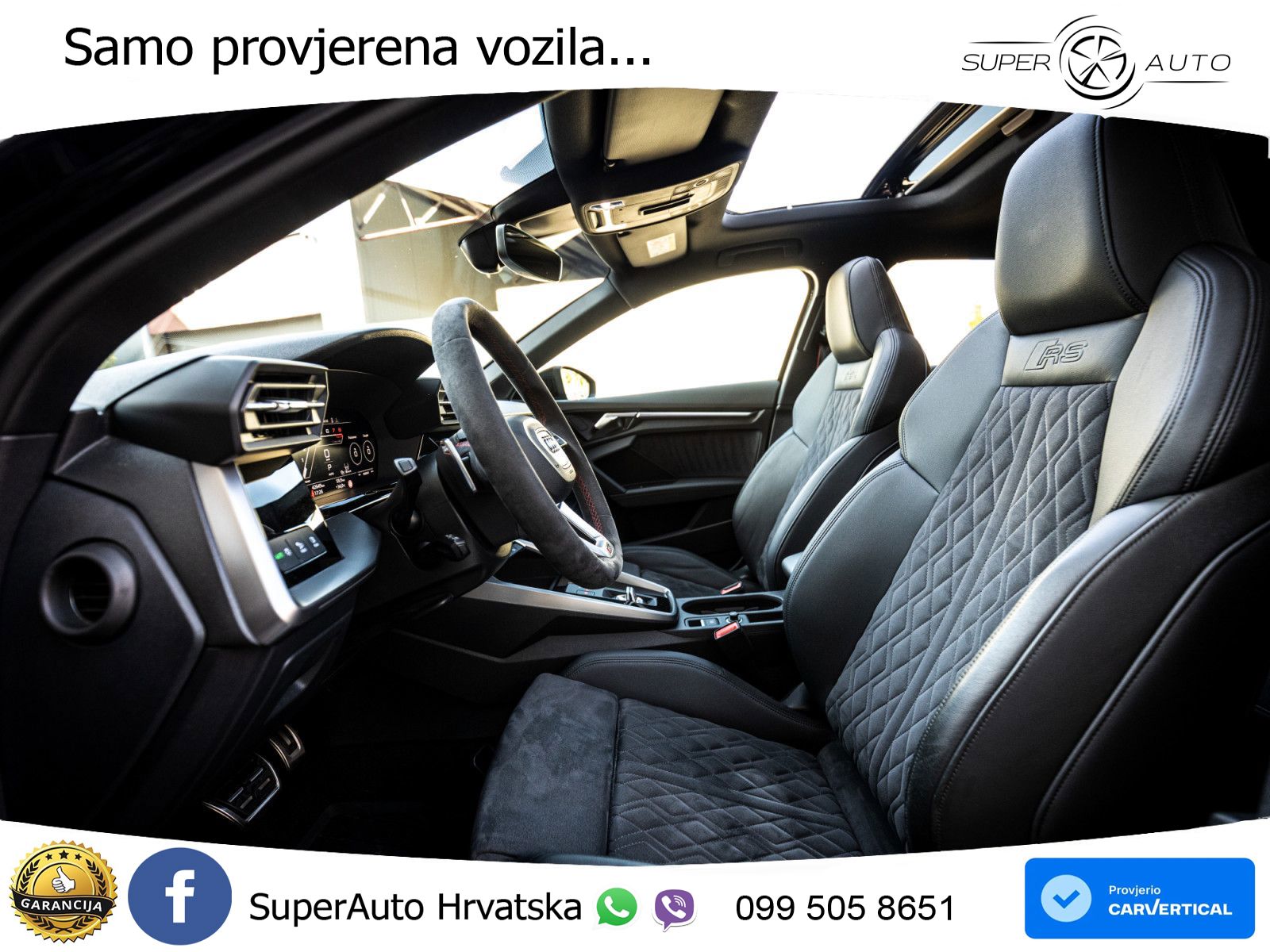 Audi RS3 Sportback 2.5 TFSI (400 KS) quattro S tronic LED+GR SJED+ACC