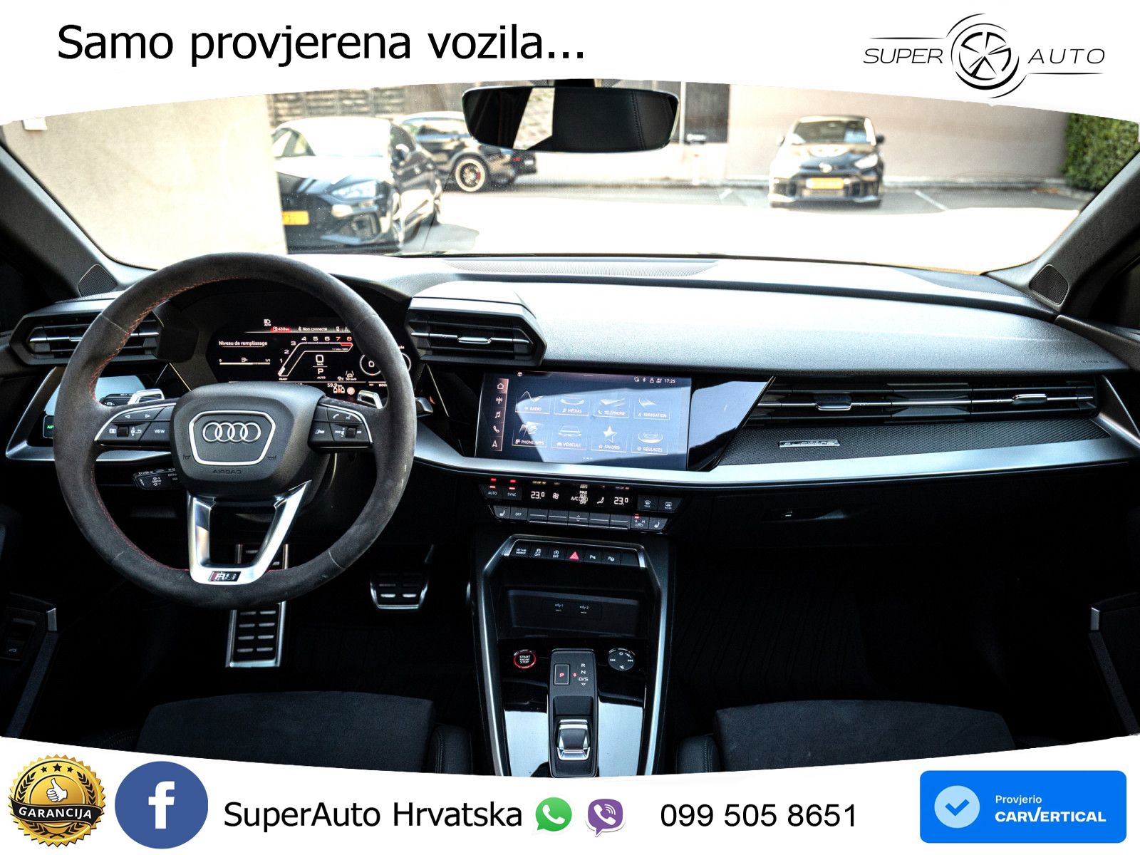 Audi RS3 Sportback 2.5 TFSI (400 KS) quattro S tronic LED+GR SJED+ACC