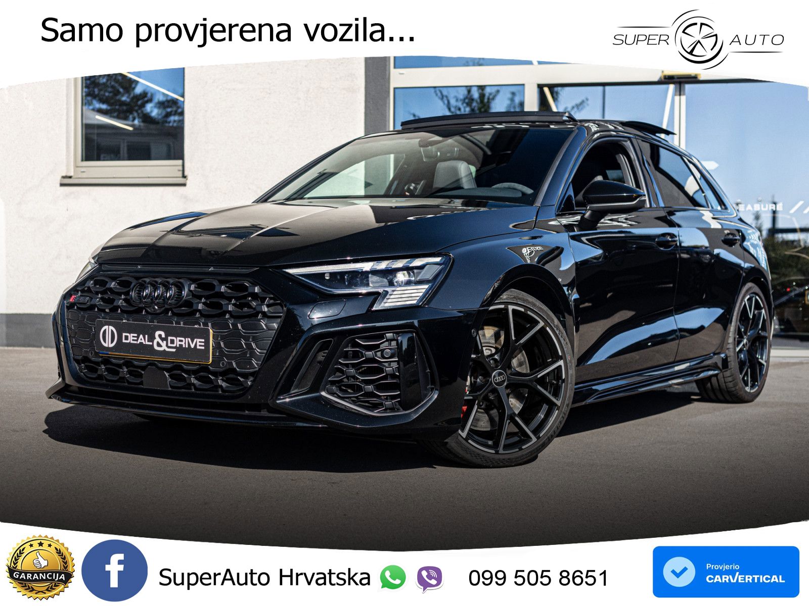 Audi RS3 Sportback 2.5 TFSI (400 KS) quattro S tronic LED+GR SJED+ACC