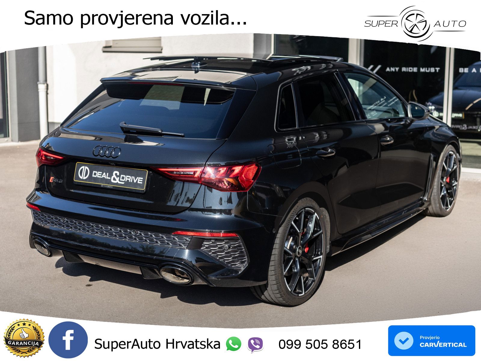 Audi RS3 Sportback 2.5 TFSI (400 KS) quattro S tronic LED+GR SJED+ACC
