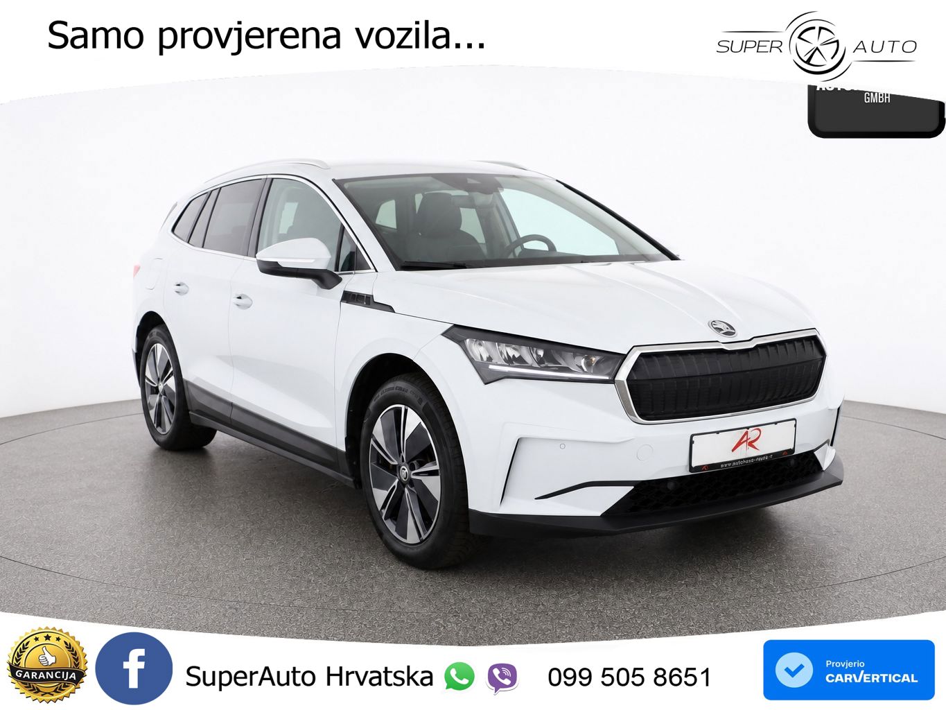 Škoda Enyaq 85 82 kWh (286 KS) LED+GR SJED+ACC