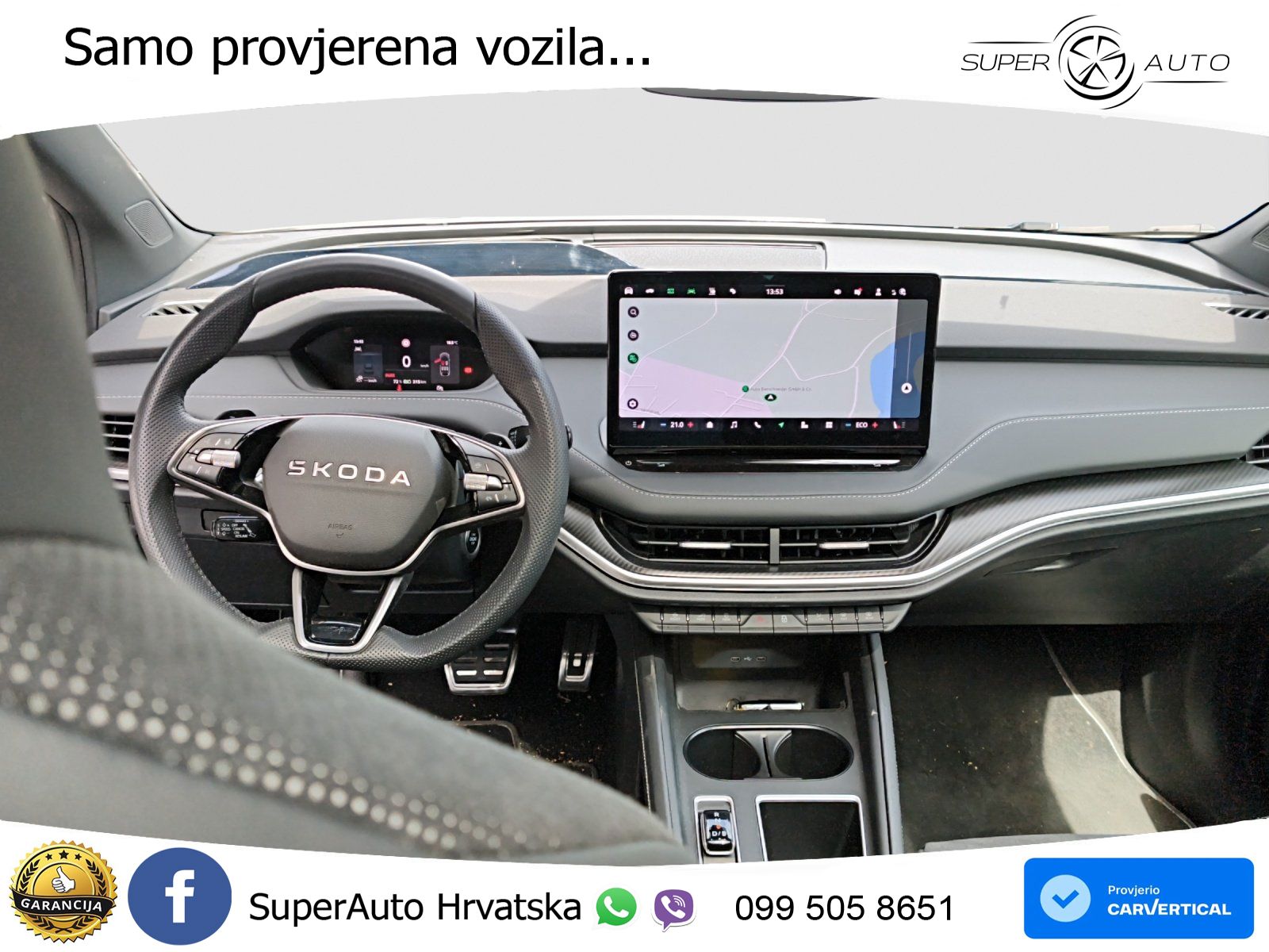 Škoda Enyaq Coupe iV 85 82 kWh (286 KS) SportLine LED+GR SJED+ACC