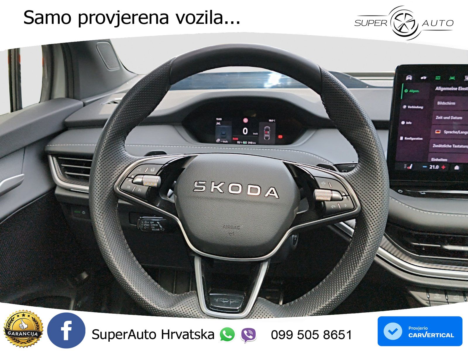 Škoda Enyaq Coupe iV 85 82 kWh (286 KS) SportLine LED+GR SJED+ACC