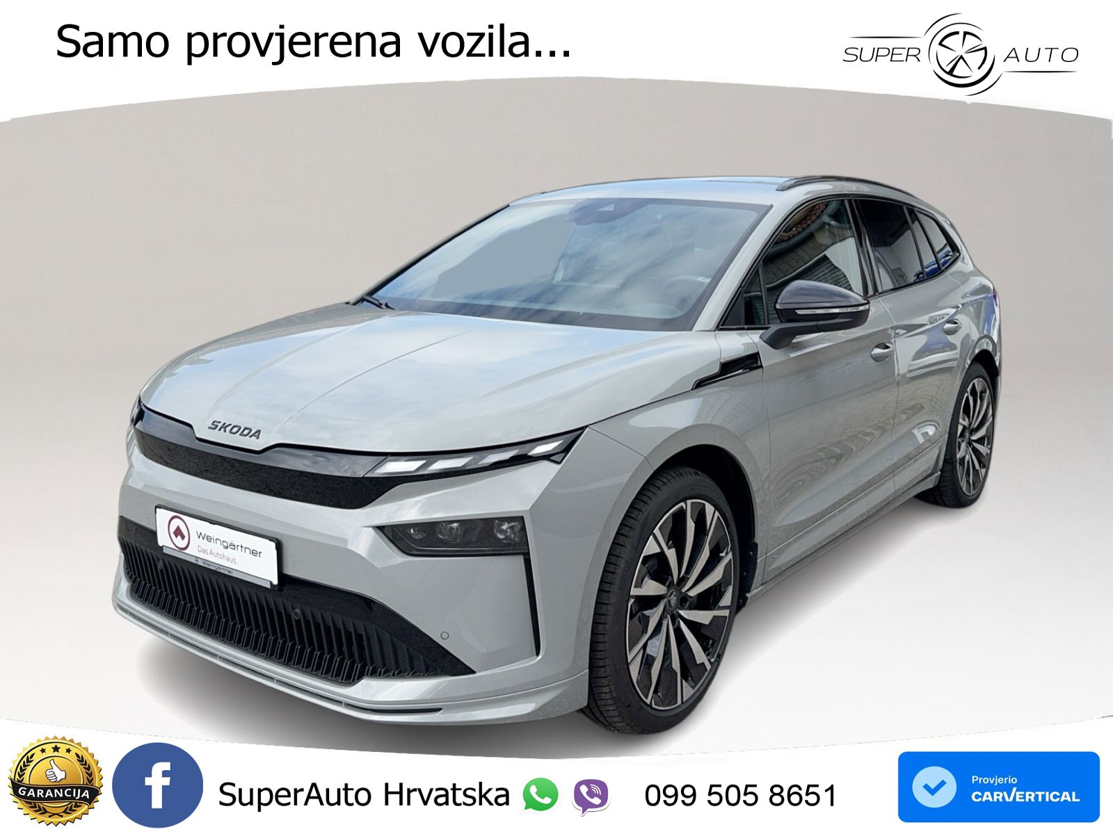 Škoda Enyaq 85 82 kWh (286 KS) SportLine