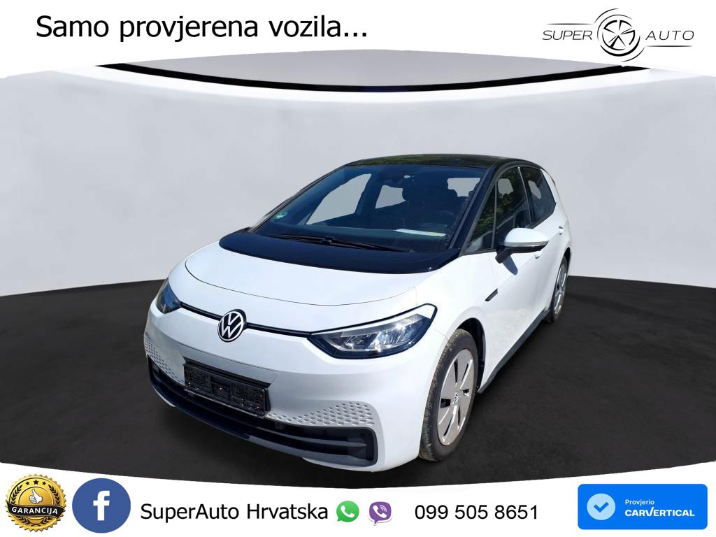 Volkswagen ID.3 Pro Performance 62 kWh (204 KS) LED+GR SJED+ACC