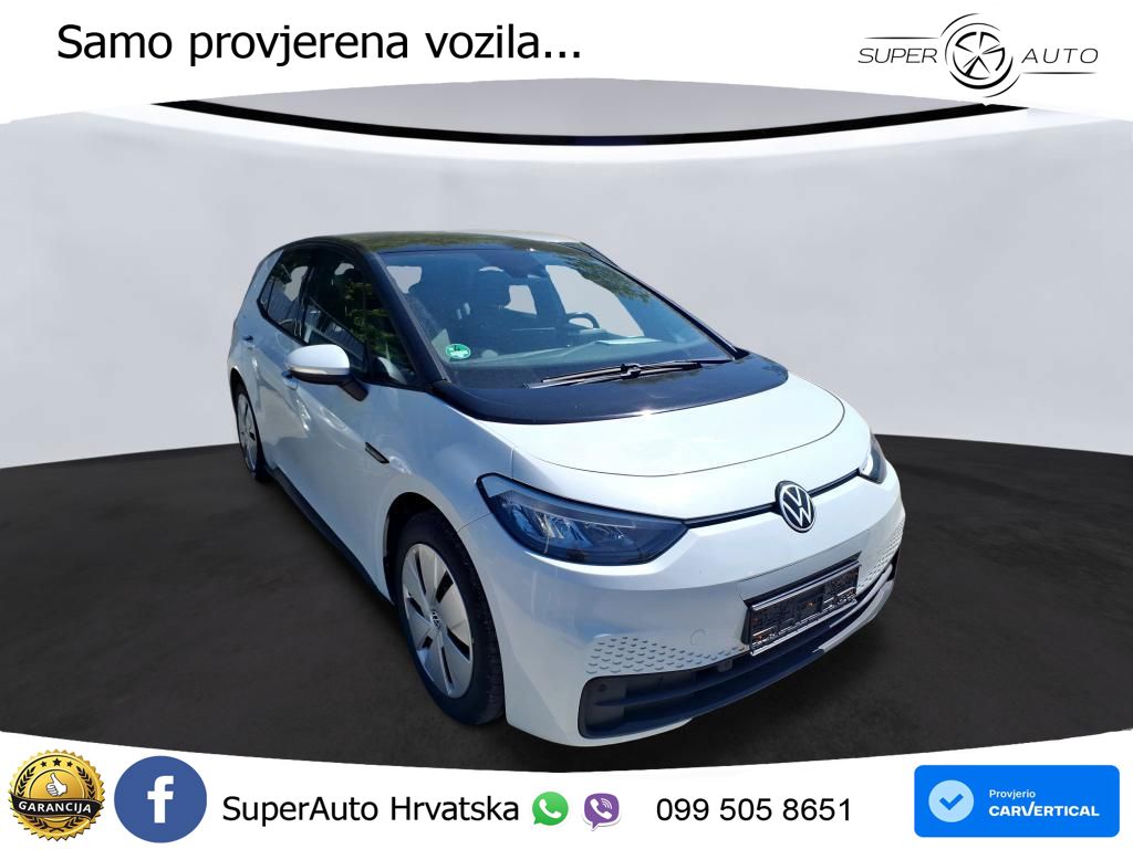 Volkswagen ID.3 Pro Performance 62 kWh (204 KS) LED+GR SJED+ACC
