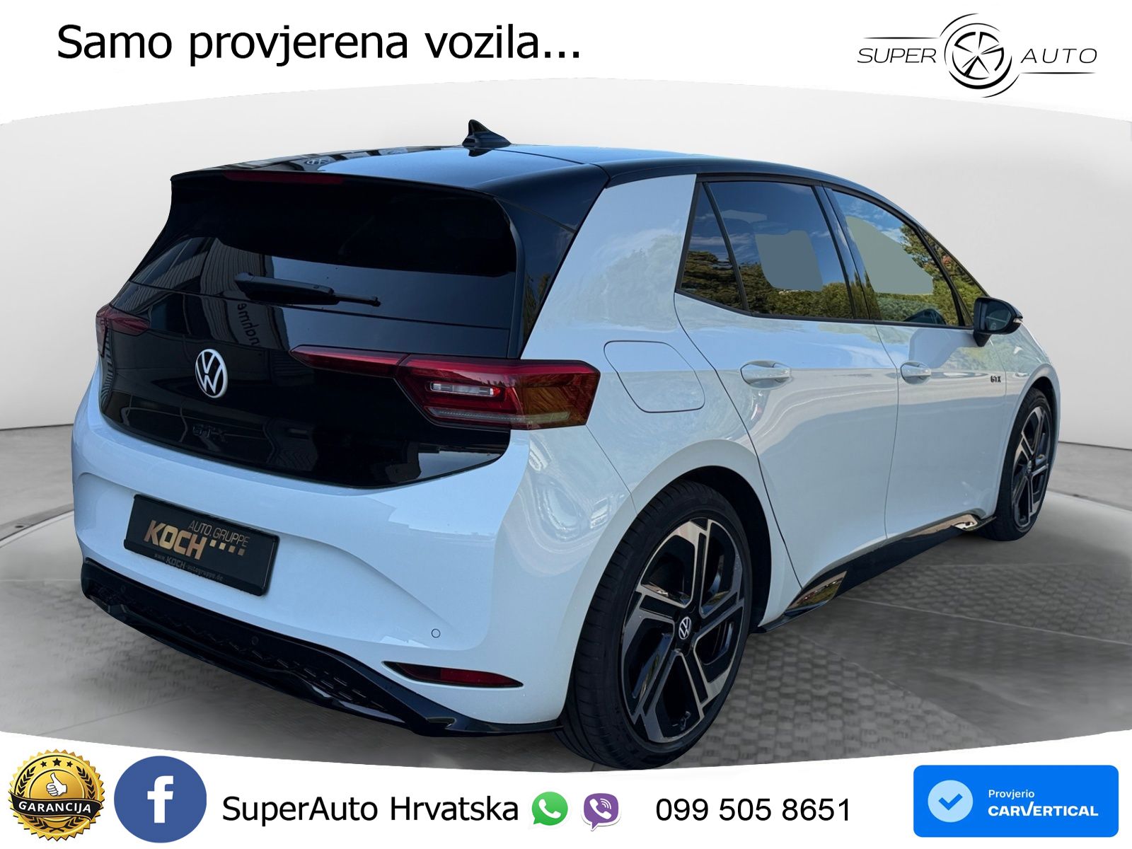 Volkswagen ID.3 GTX 84 kWh (286 KS)