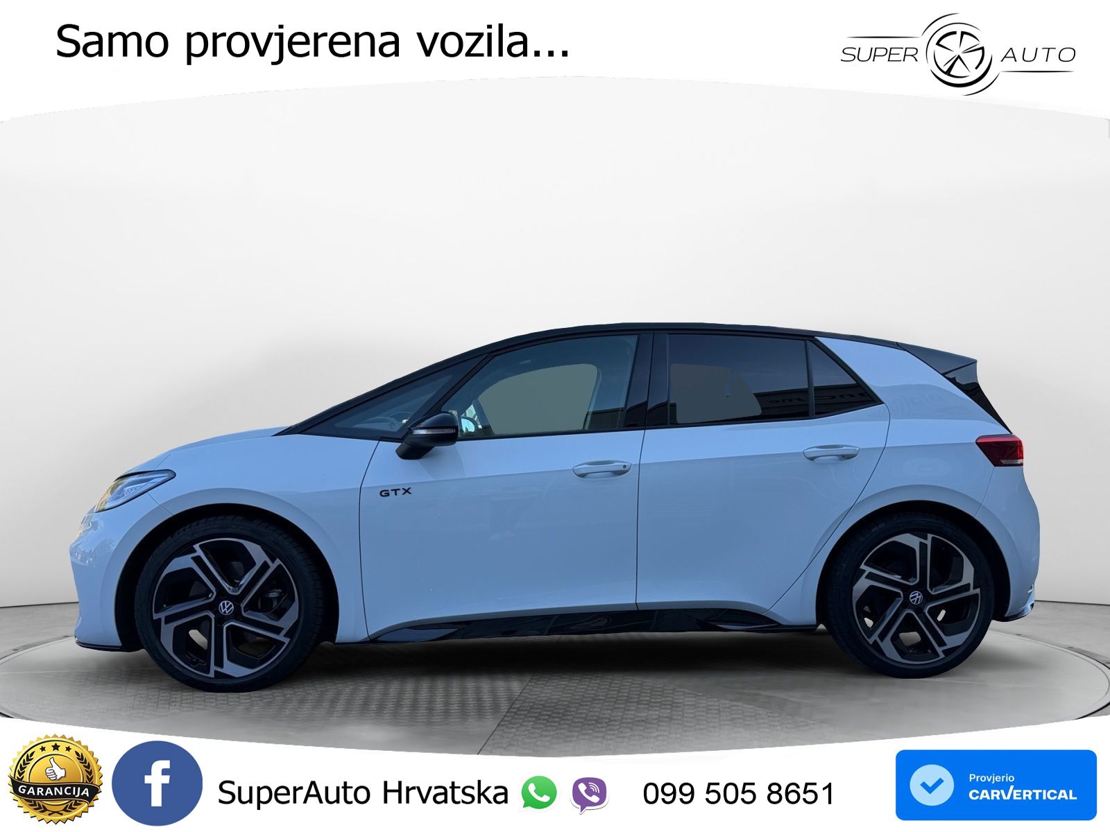 Volkswagen ID.3 GTX 84 kWh (286 KS)