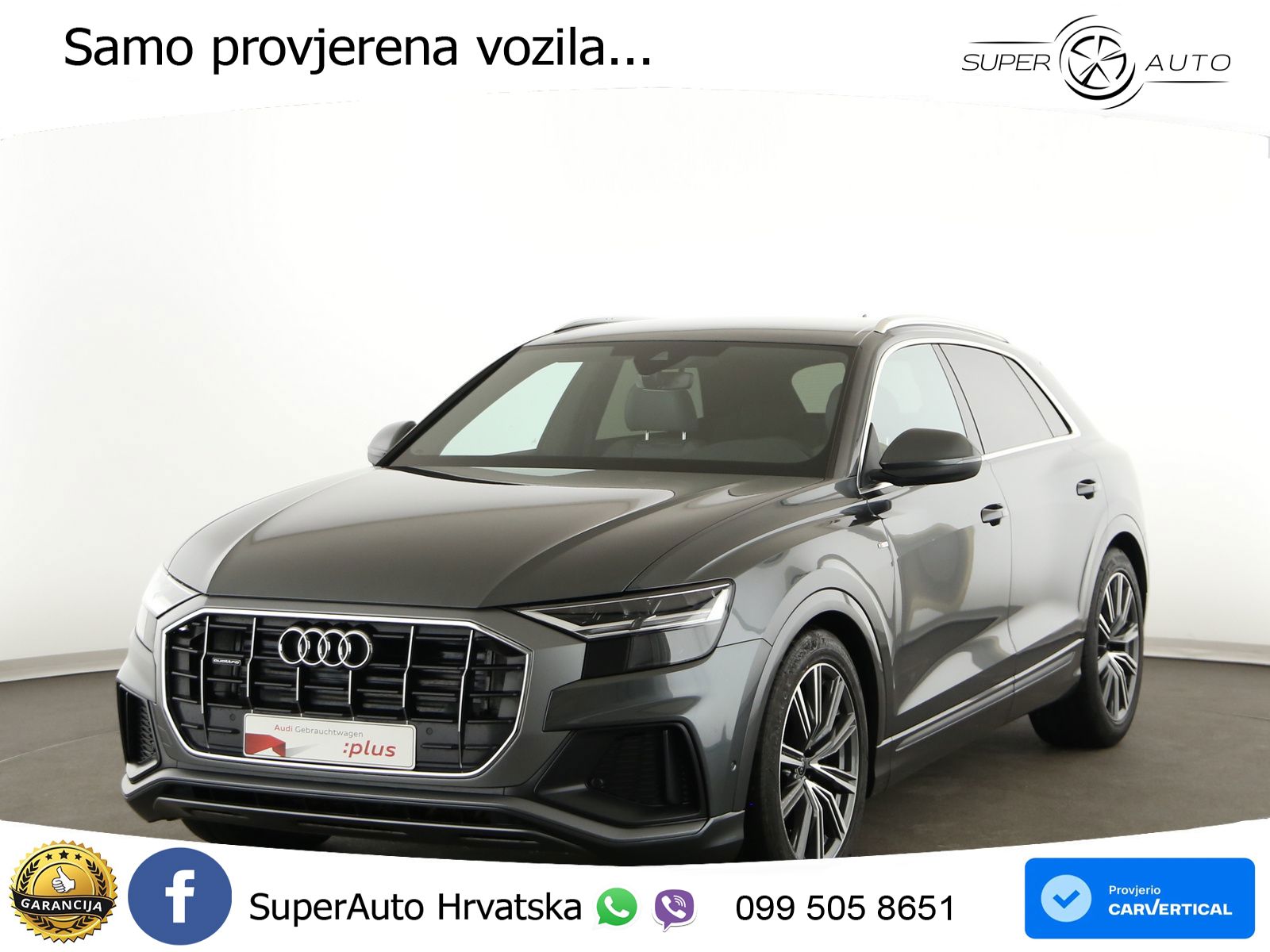Audi Q8 50 TDI V6 (286 KS) quattro Tiptronic