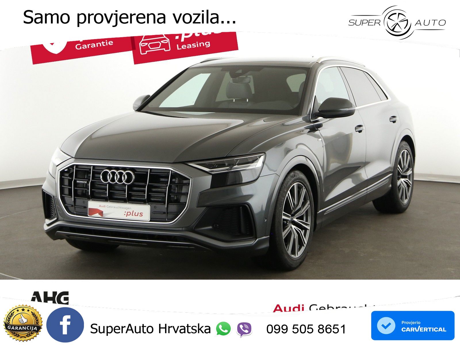 Audi Q8 50 TDI V6 (286 KS) quattro Tiptronic