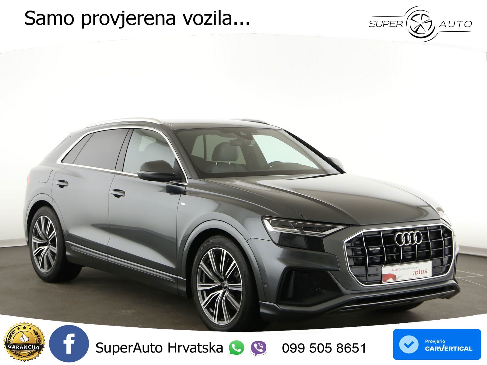 Audi Q8 50 TDI V6 (286 KS) quattro Tiptronic