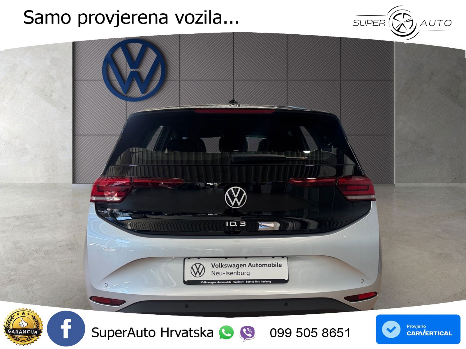 Volkswagen ID.3 Pure 55 kWh (170 KS)