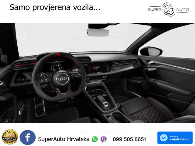 Audi RS3 Sedan 2.5 TFSI (400 KS) quattro S tronic LED+GR SJED+ACC