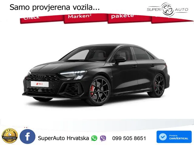Audi RS3 Sedan 2.5 TFSI (400 KS) quattro S tronic LED+GR SJED+ACC