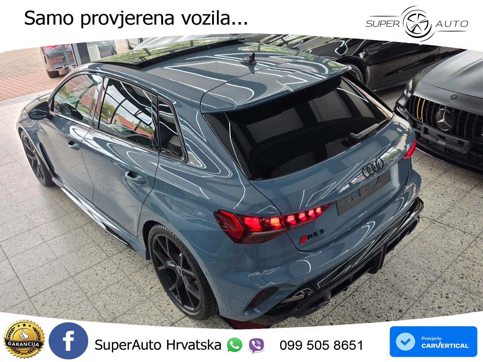 Audi RS3 Sedan 2.5 TFSI (400 KS) quattro S tronic LED+GR SJED+ACC