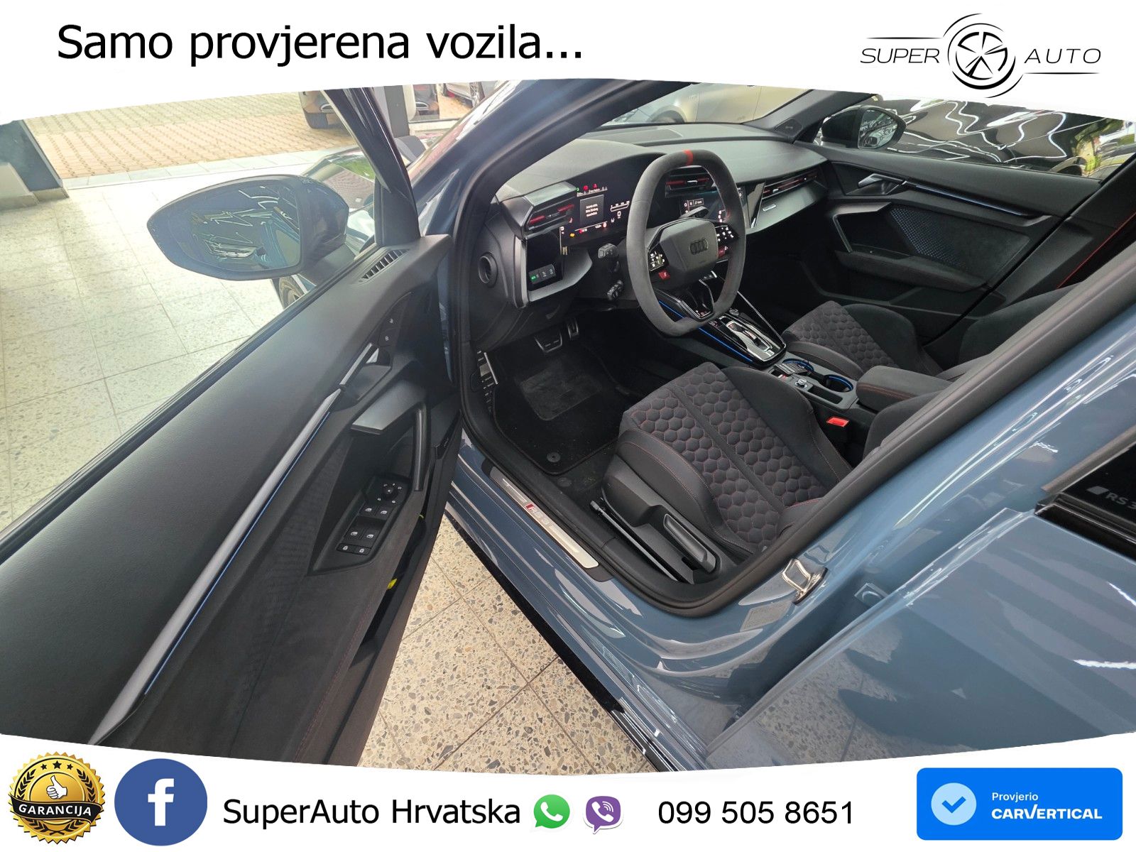 Audi RS3 Sedan 2.5 TFSI (400 KS) quattro S tronic LED+GR SJED+ACC