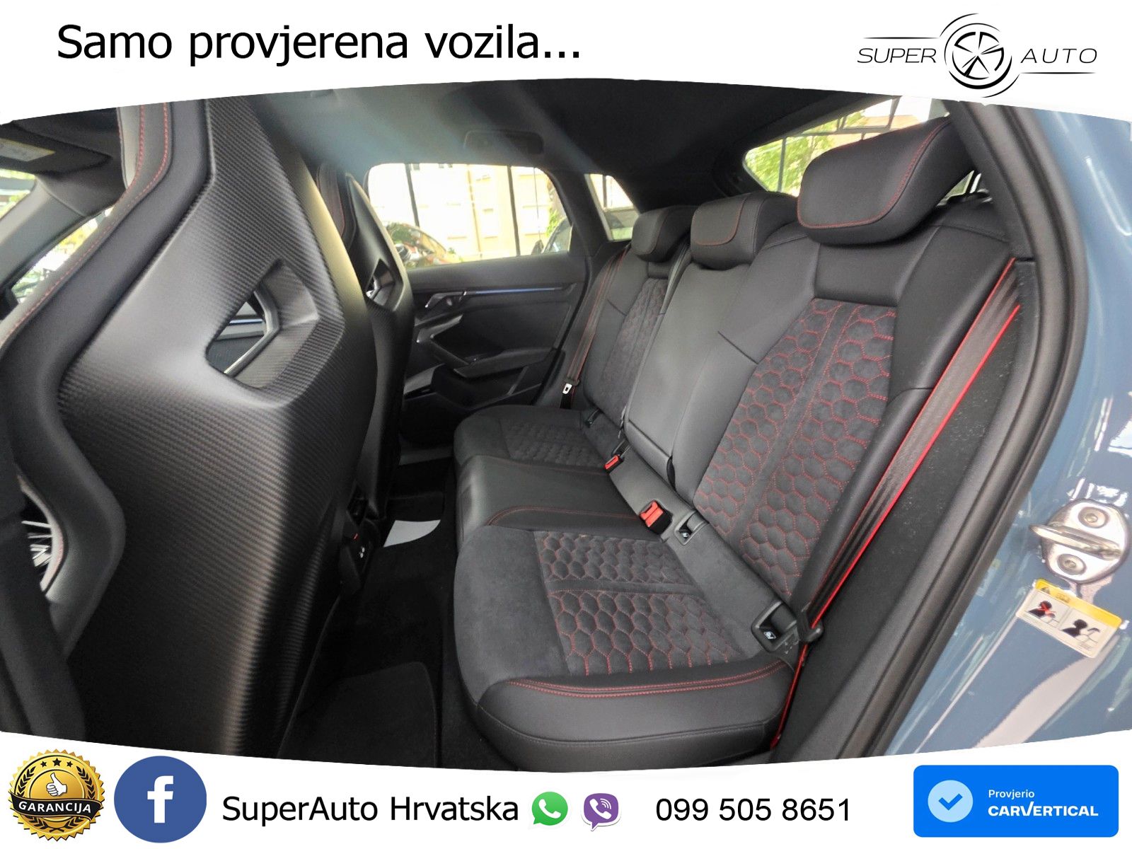 Audi RS3 Sedan 2.5 TFSI (400 KS) quattro S tronic LED+GR SJED+ACC