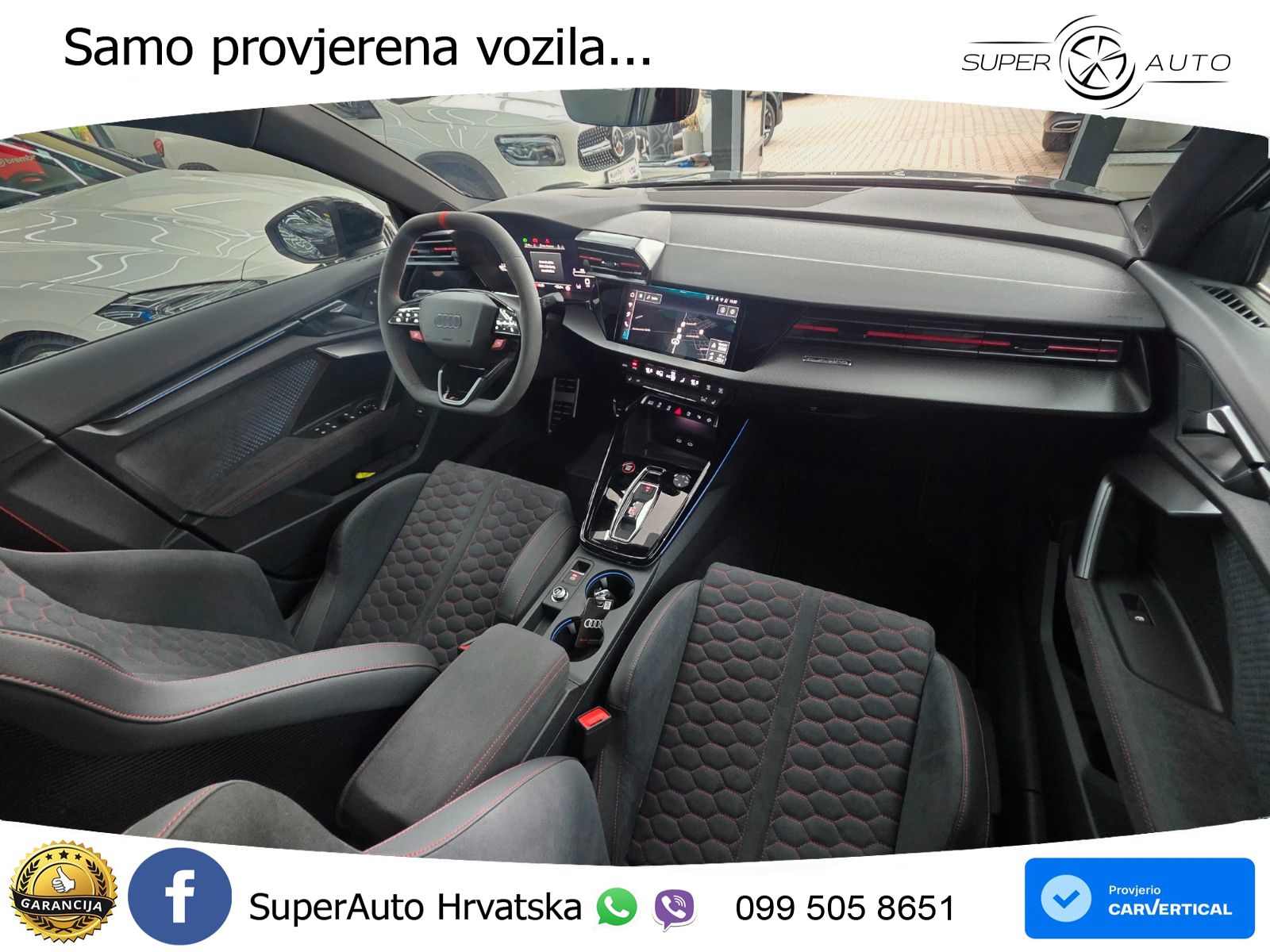 Audi RS3 Sedan 2.5 TFSI (400 KS) quattro S tronic LED+GR SJED+ACC