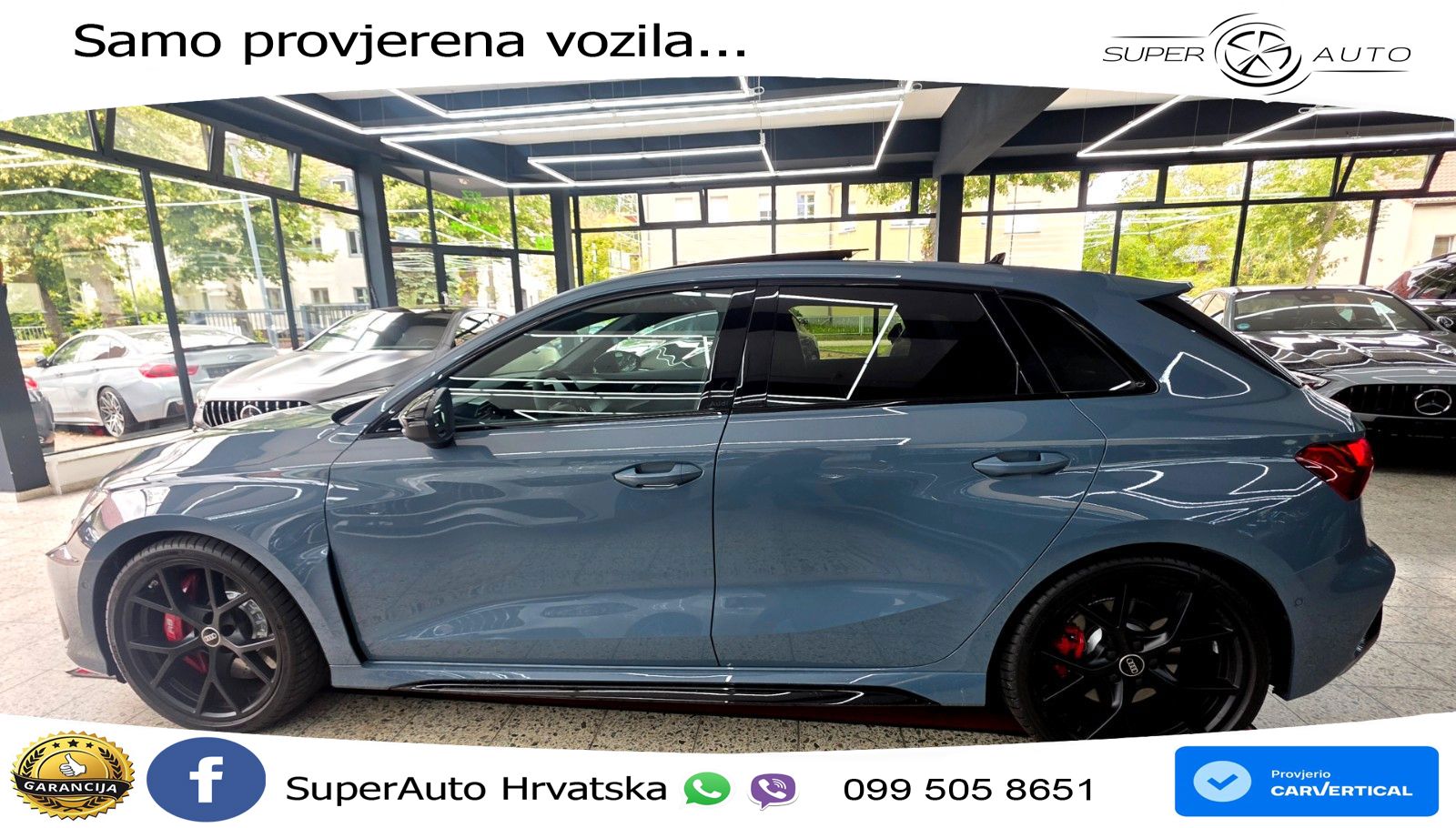 Audi RS3 Sedan 2.5 TFSI (400 KS) quattro S tronic LED+GR SJED+ACC