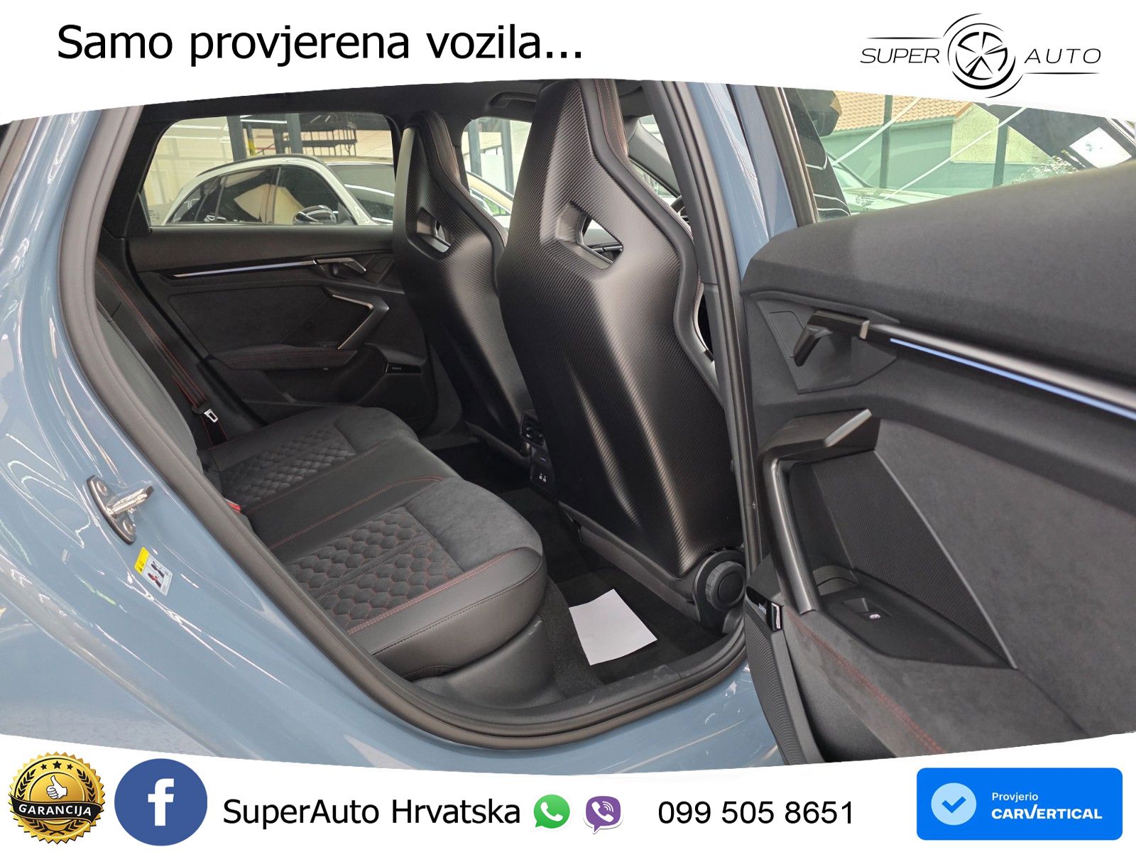 Audi RS3 Sedan 2.5 TFSI (400 KS) quattro S tronic LED+GR SJED+ACC