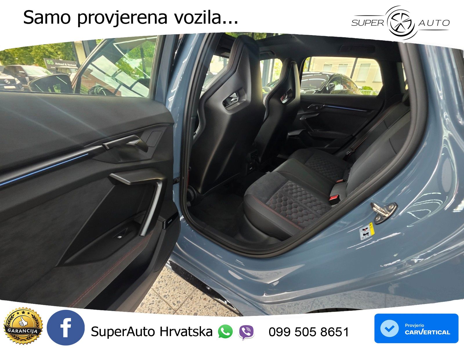 Audi RS3 Sedan 2.5 TFSI (400 KS) quattro S tronic LED+GR SJED+ACC