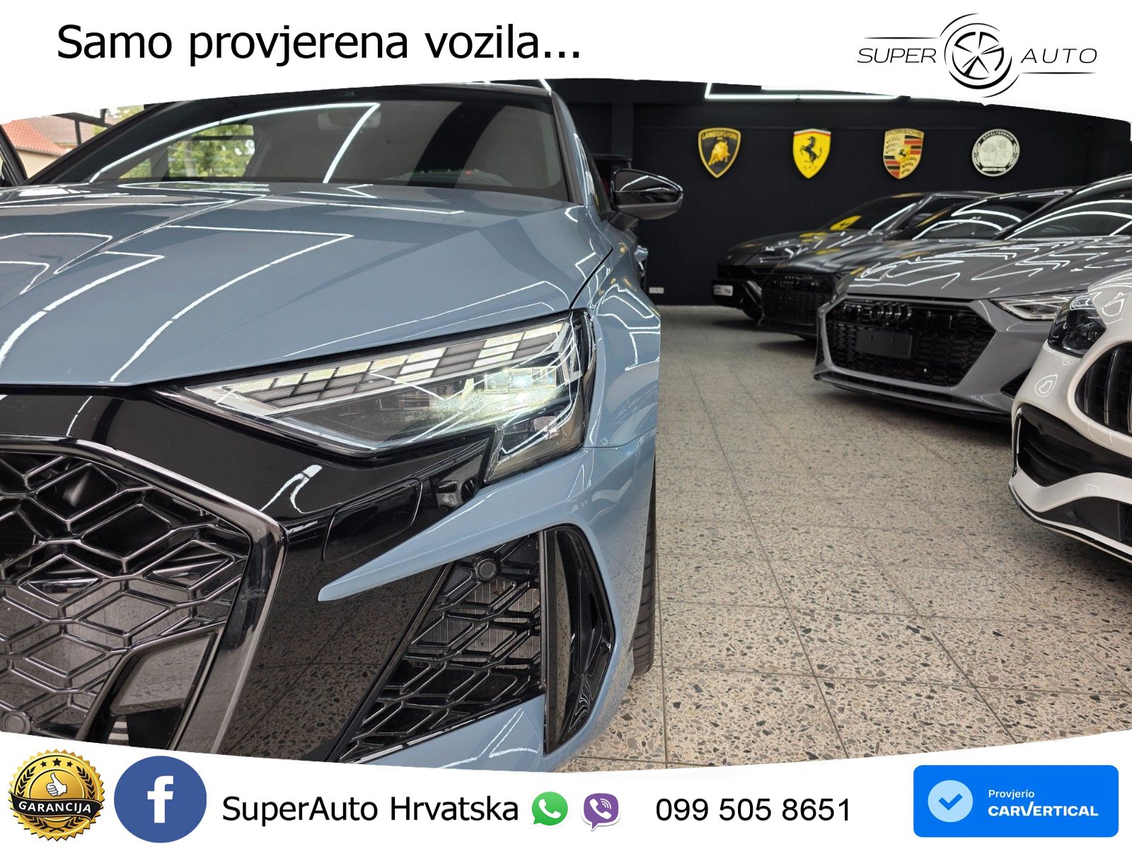 Audi RS3 Sedan 2.5 TFSI (400 KS) quattro S tronic LED+GR SJED+ACC