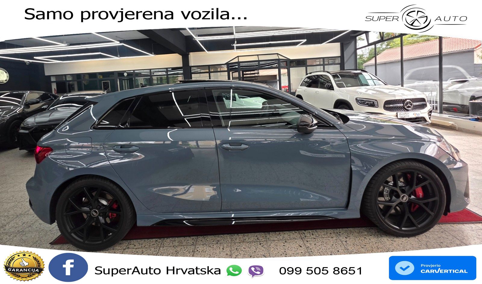 Audi RS3 Sedan 2.5 TFSI (400 KS) quattro S tronic LED+GR SJED+ACC