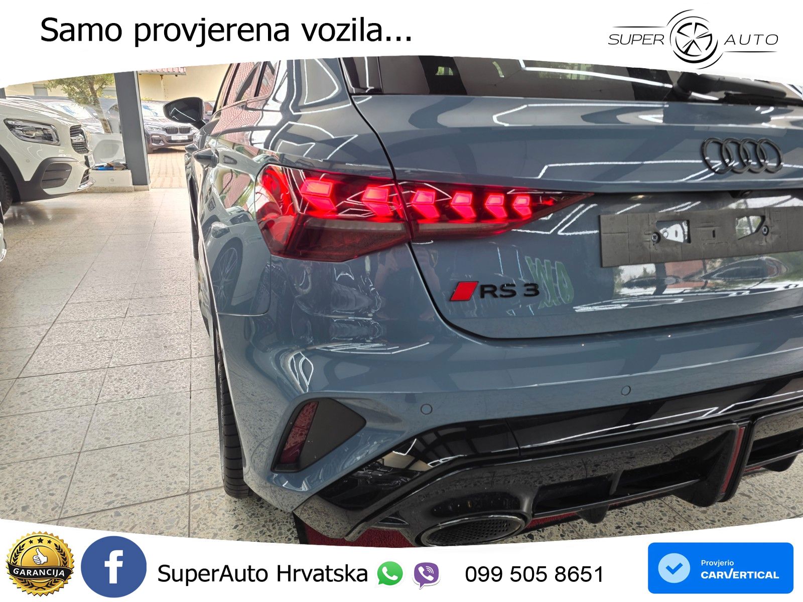 Audi RS3 Sedan 2.5 TFSI (400 KS) quattro S tronic LED+GR SJED+ACC