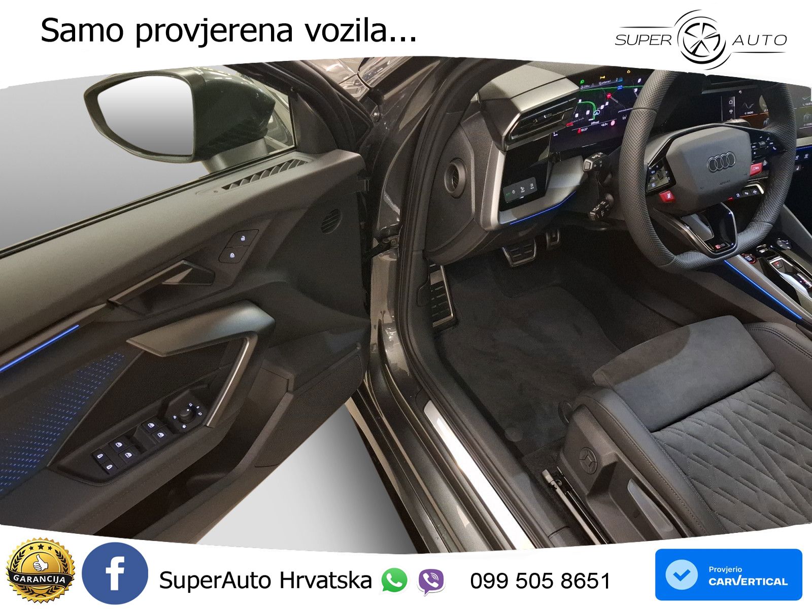Audi RS3 Sedan 2.5 TFSI (400 KS) quattro S tronic LED+GR SJED+ACC