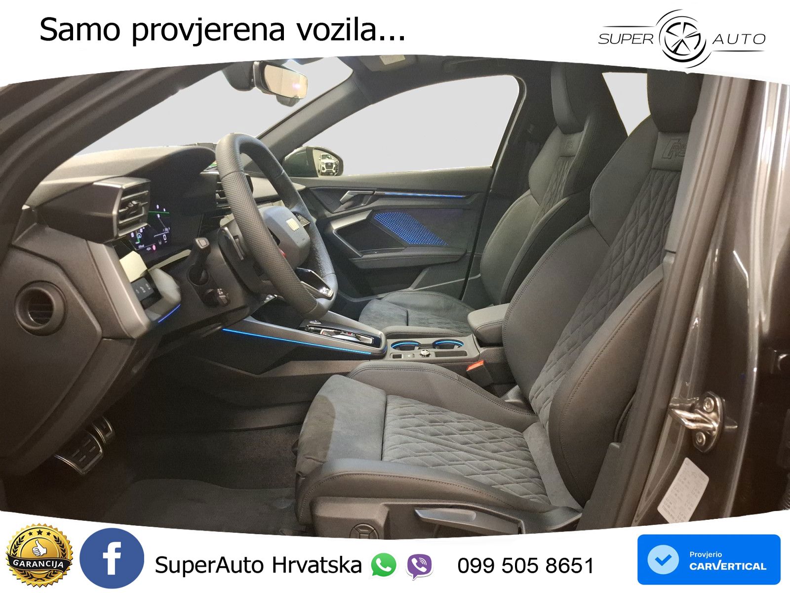 Audi RS3 Sedan 2.5 TFSI (400 KS) quattro S tronic LED+GR SJED+ACC
