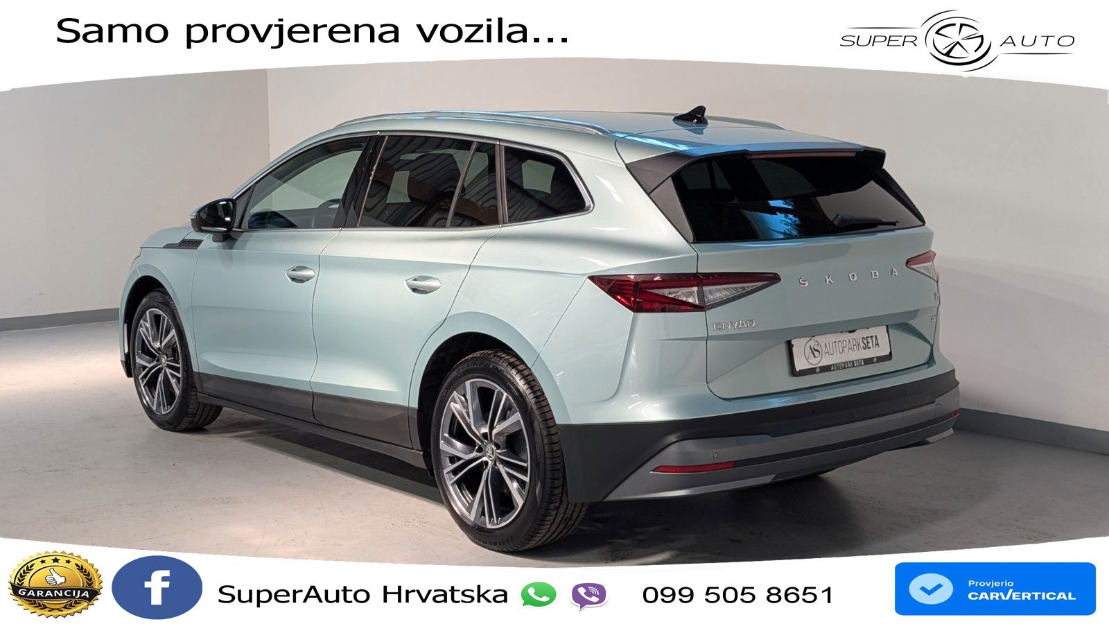 Škoda Enyaq iV 80 82 kWh (204 KS) LED+GR SJED+ACC