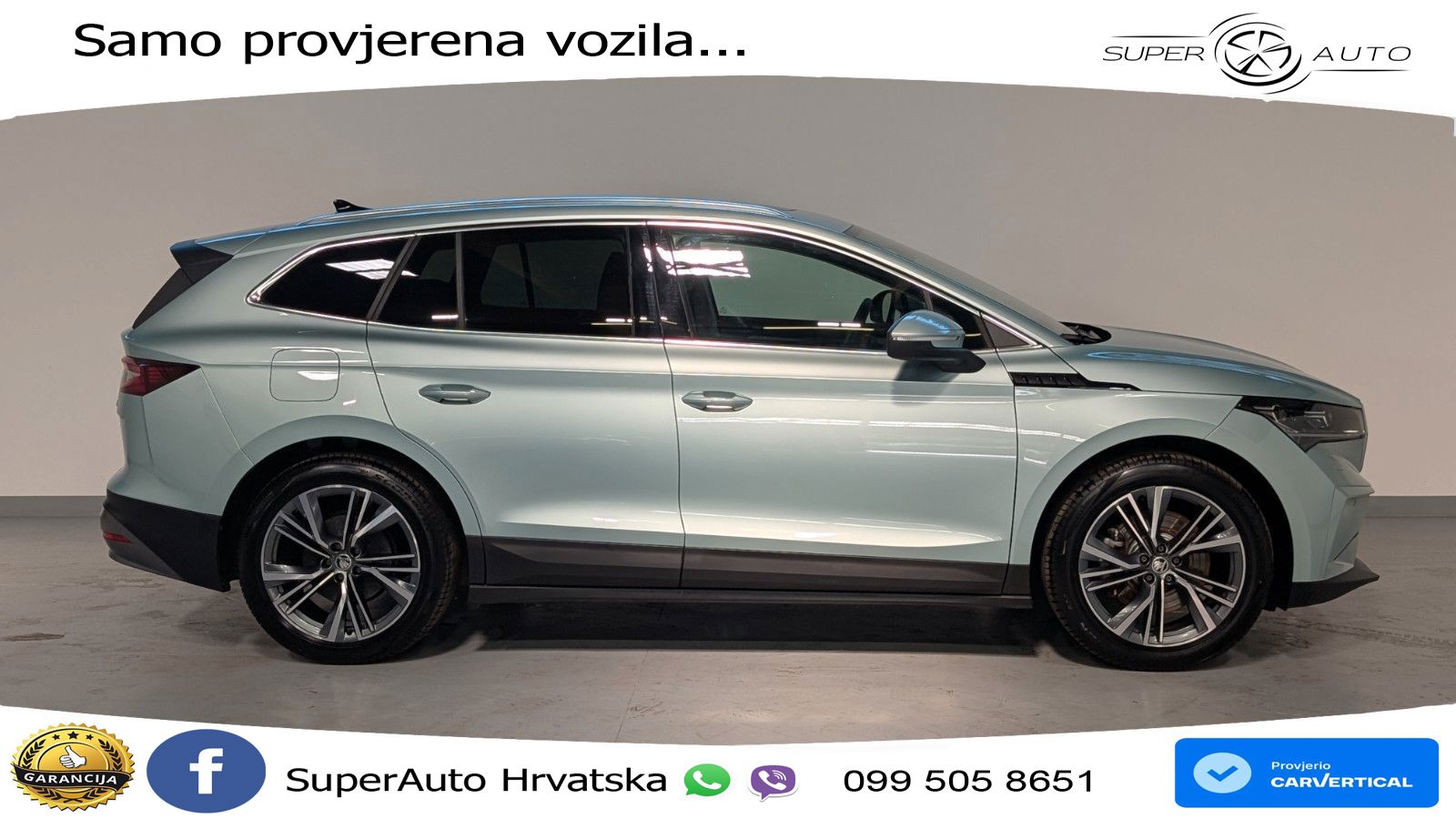 Škoda Enyaq iV 80 82 kWh (204 KS) LED+GR SJED+ACC