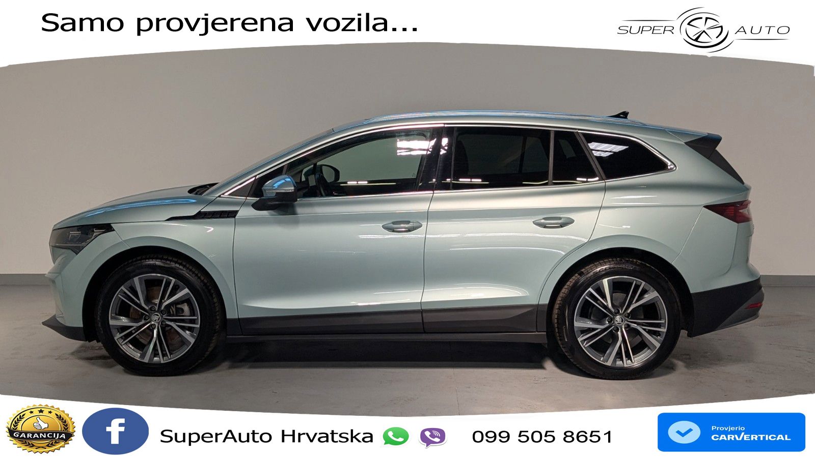Škoda Enyaq iV 80 82 kWh (204 KS) LED+GR SJED+ACC