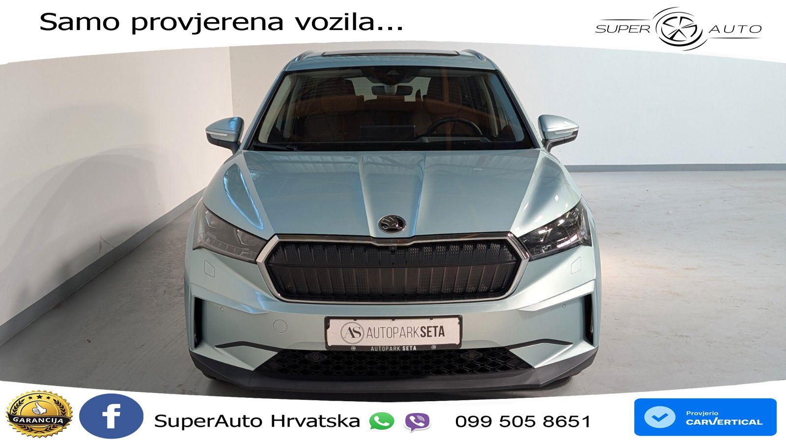 Škoda Enyaq iV 80 82 kWh (204 KS) LED+GR SJED+ACC