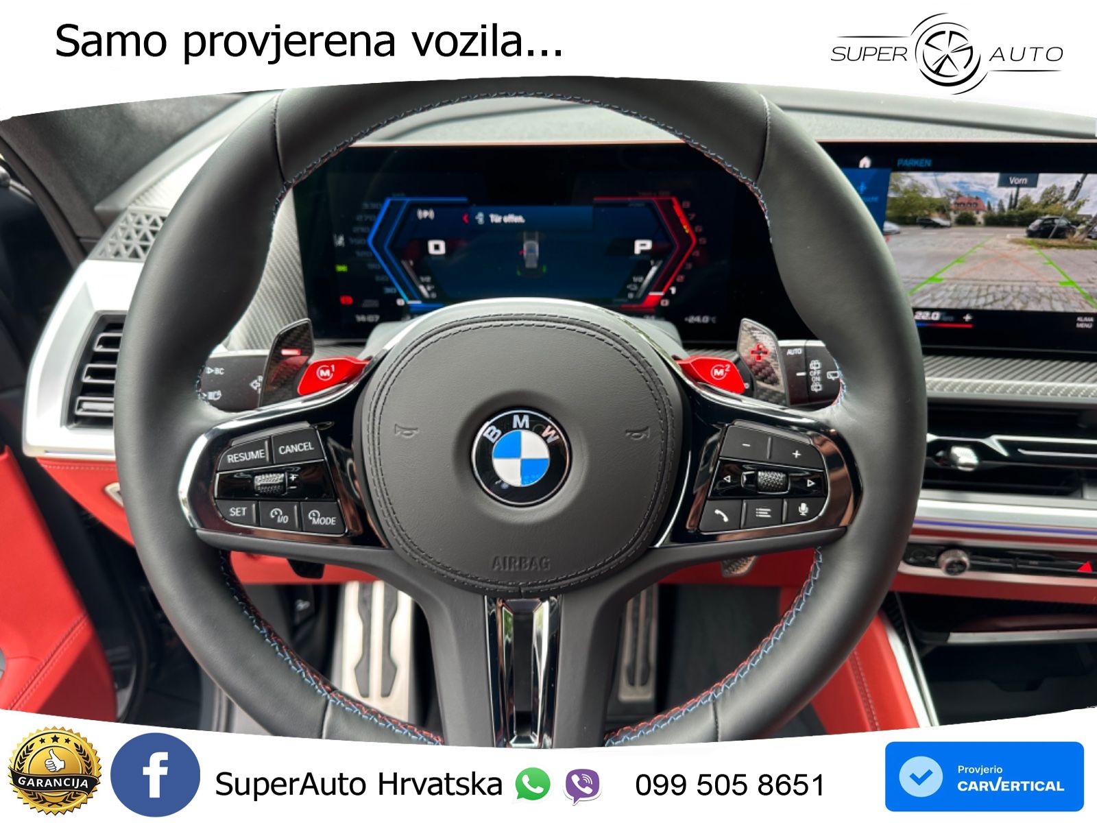 BMW XM 4.4 V8 (653 KS) xDrive Steptronic LED+GR SJED+ACC