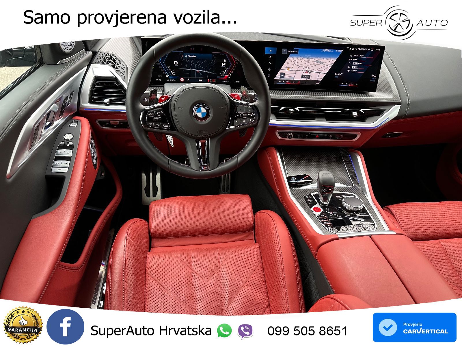 BMW XM 4.4 V8 (653 KS) xDrive Steptronic LED+GR SJED+ACC