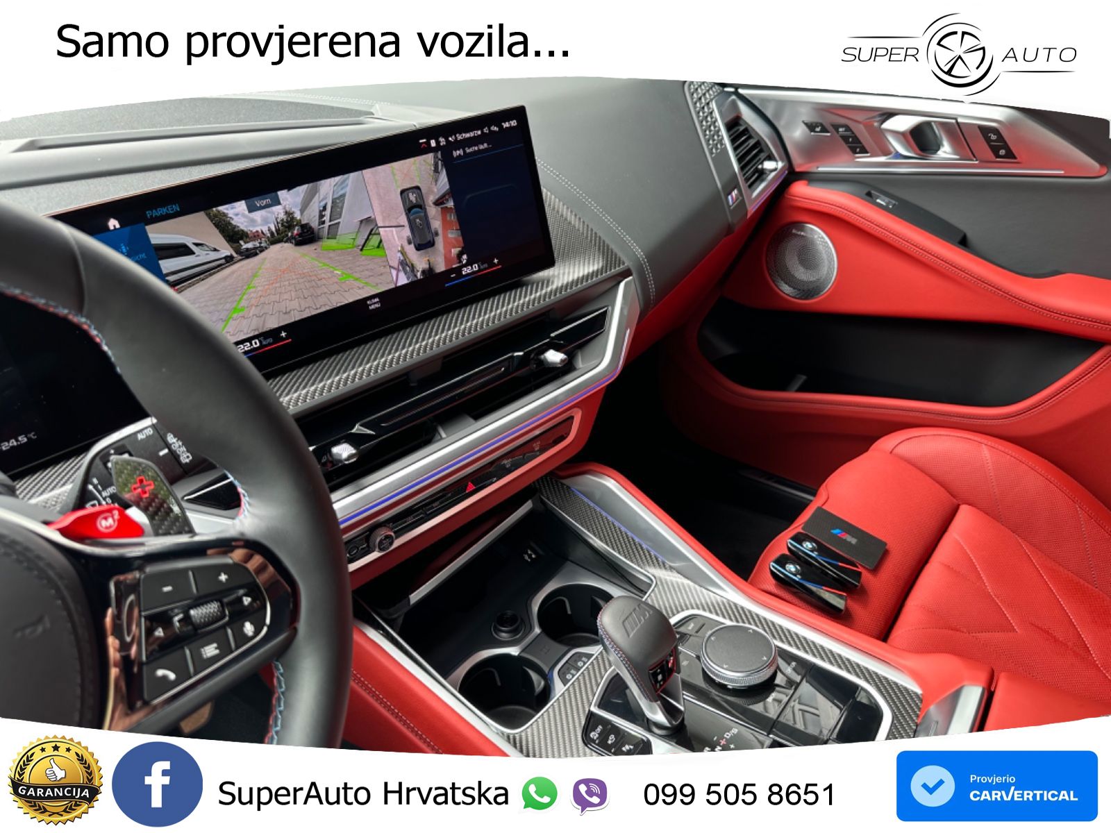 BMW XM 4.4 V8 (653 KS) xDrive Steptronic LED+GR SJED+ACC