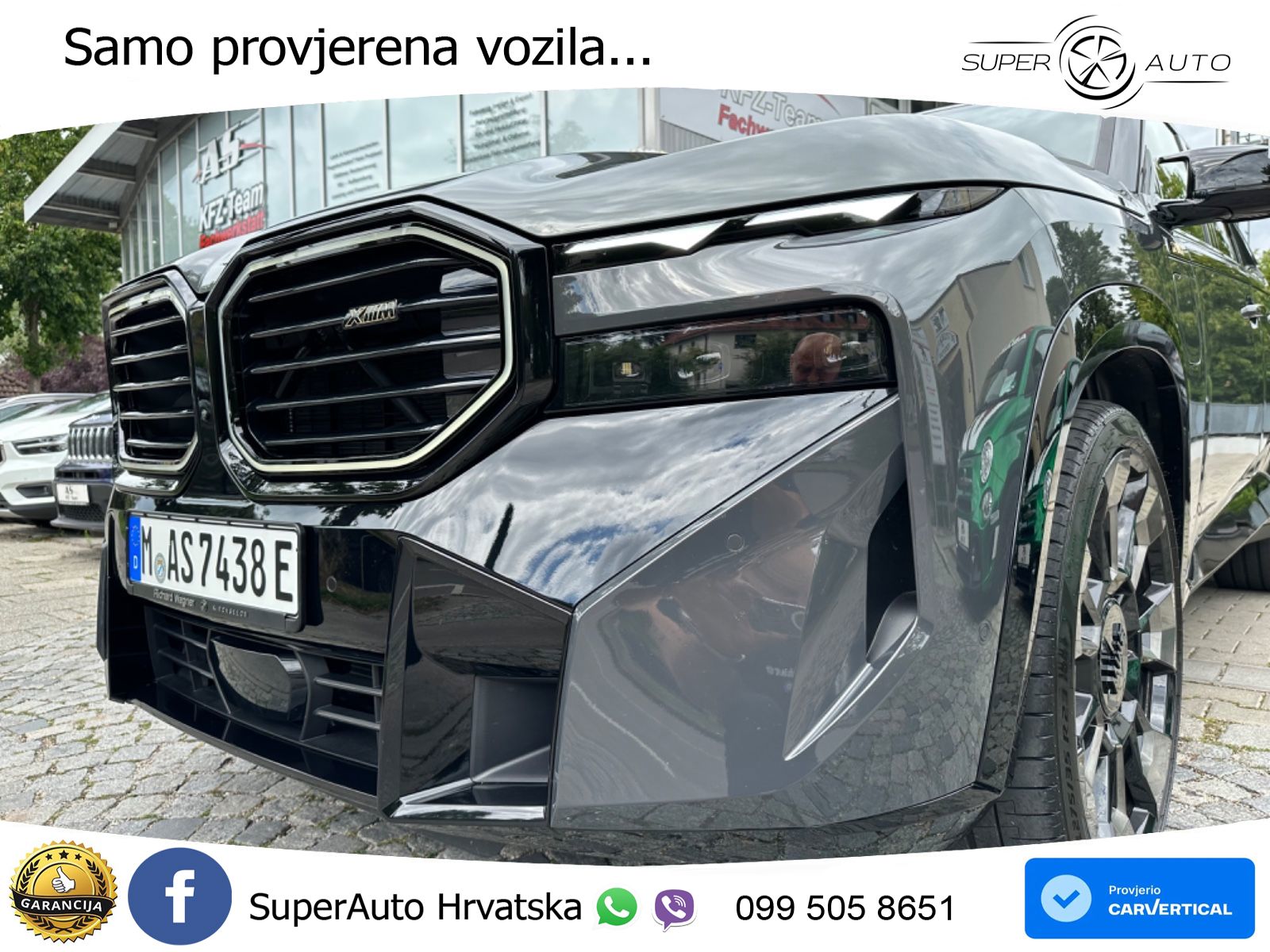BMW XM 4.4 V8 (653 KS) xDrive Steptronic LED+GR SJED+ACC