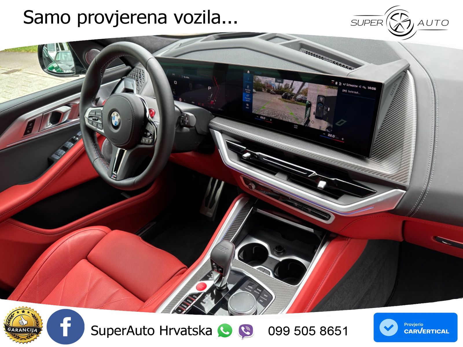 BMW XM 4.4 V8 (653 KS) xDrive Steptronic LED+GR SJED+ACC