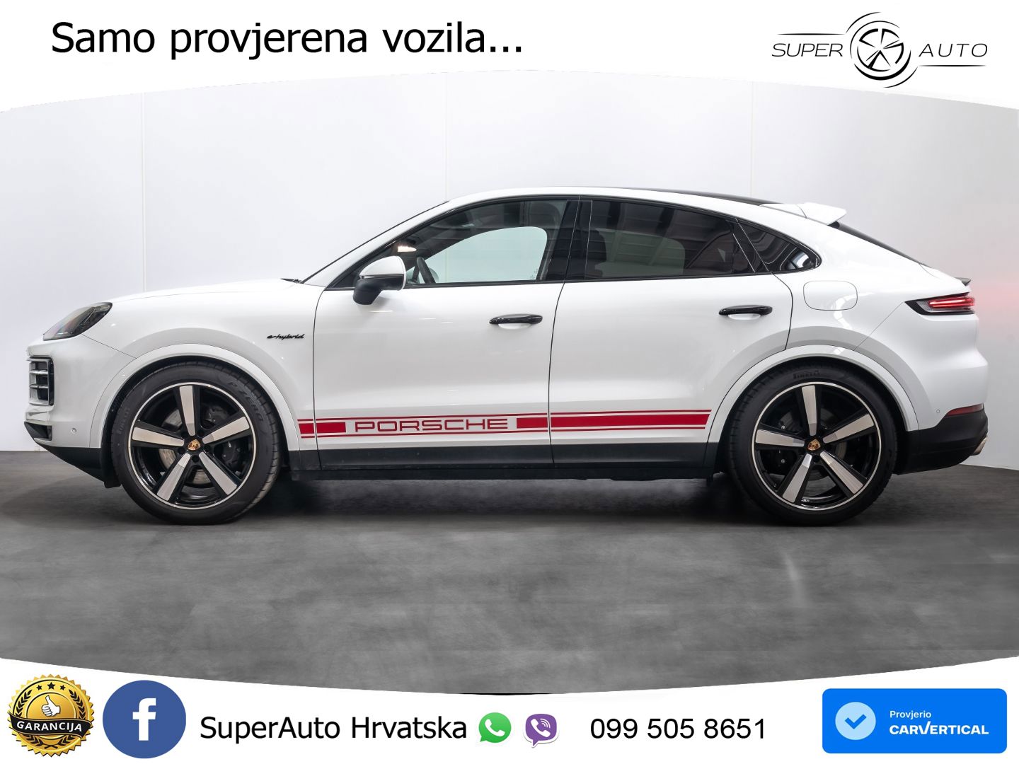 Porsche Cayenne Coupe 3.0 V6 (470 KS) E-Hybrid Tiptronic S