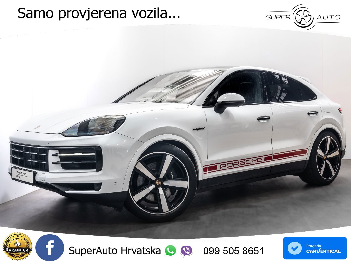 Porsche Cayenne Coupe 3.0 V6 (470 KS) E-Hybrid Tiptronic S