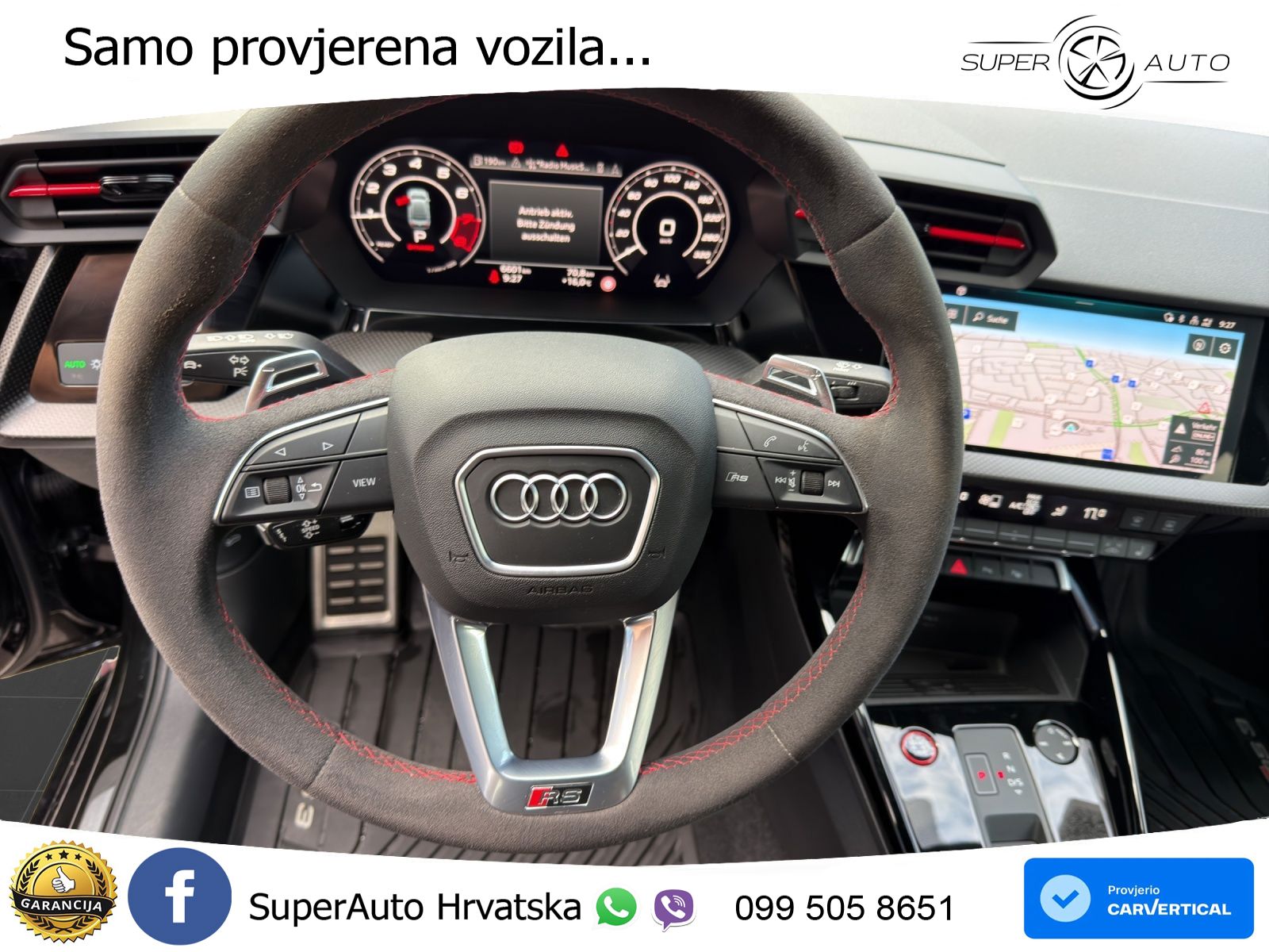 Audi RS3 Sedan 2.5 TFSI (400 KS) quattro S tronic LED+GR SJED+ACC