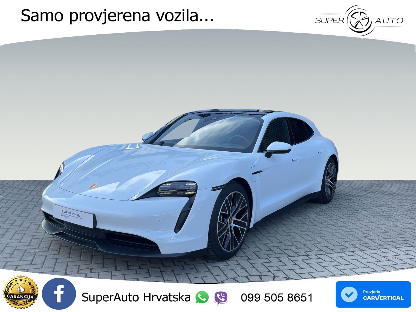 Porsche Taycan Sport Turismo Performance 79.2 kWh (408 KS)
