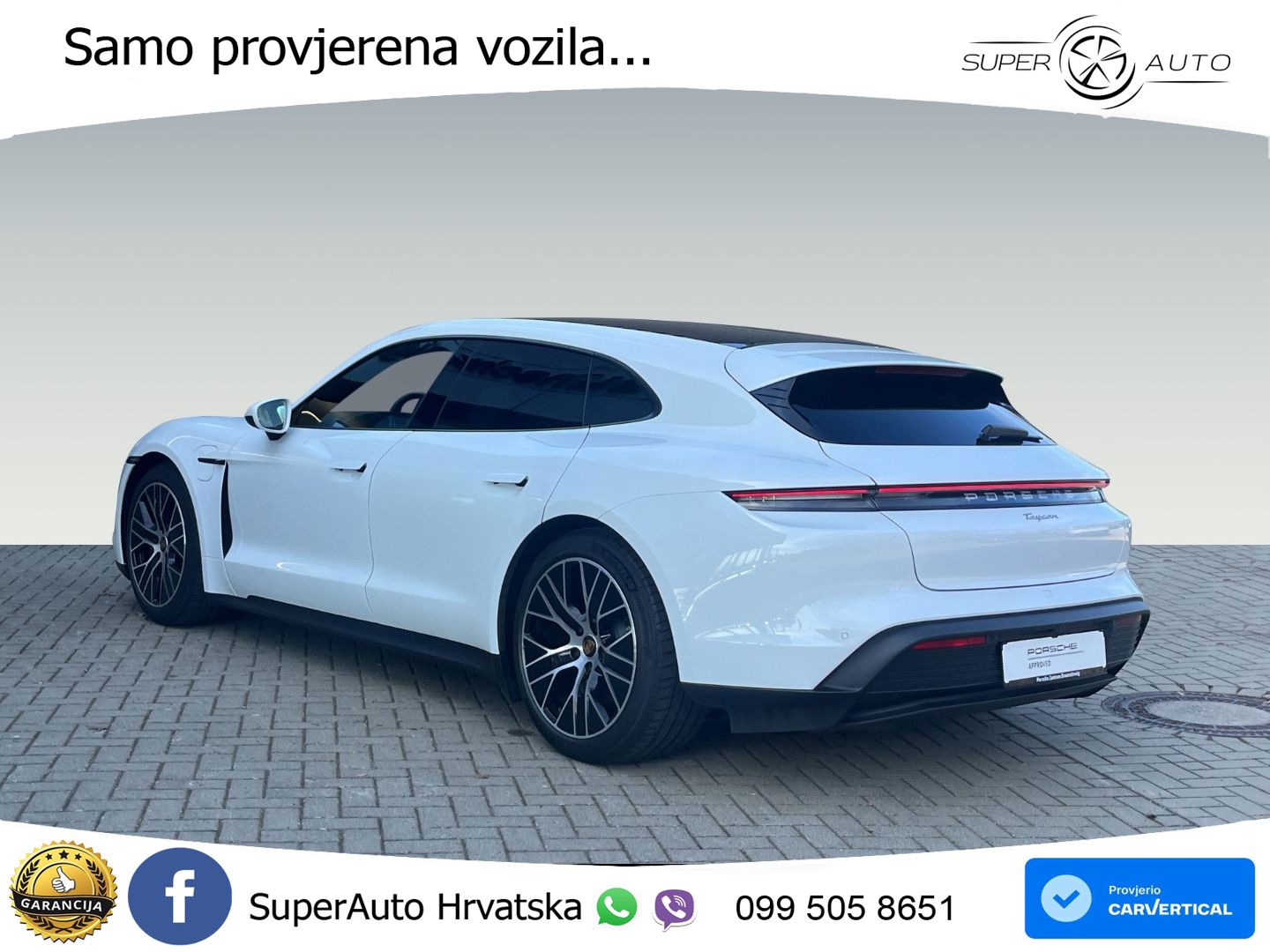 Porsche Taycan Sport Turismo Performance 79.2 kWh (408 KS)